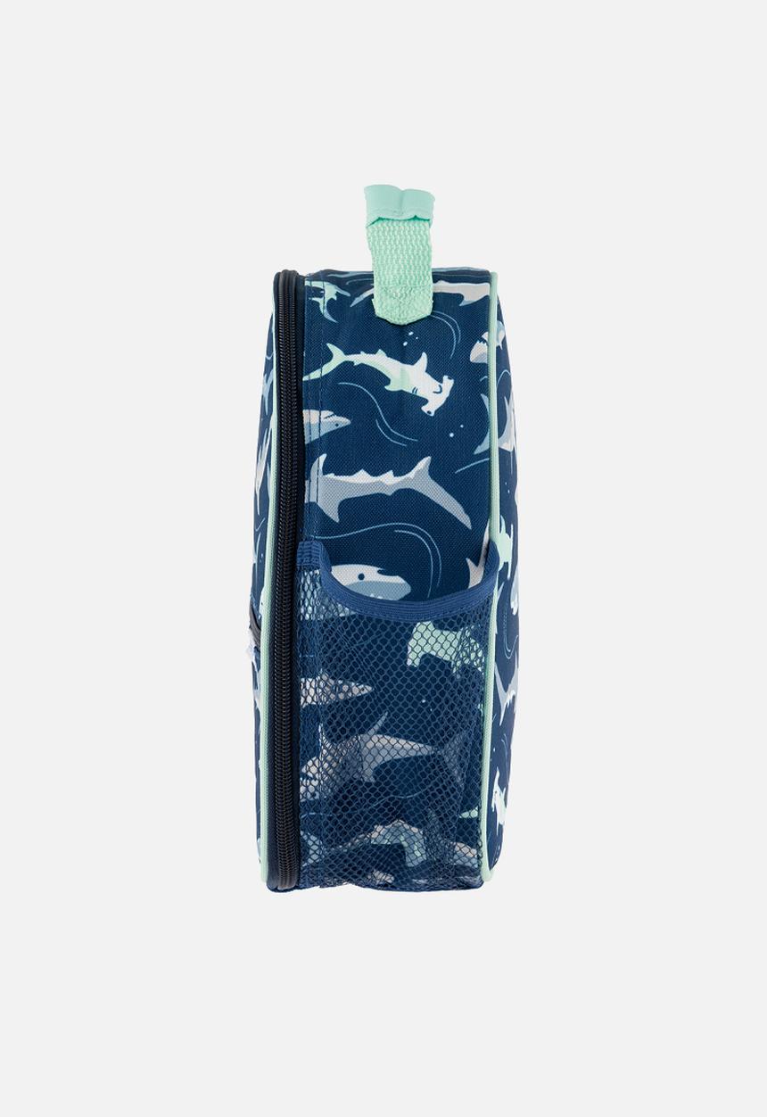 Stephen Joseph - All over print lunchbox shark  - multi