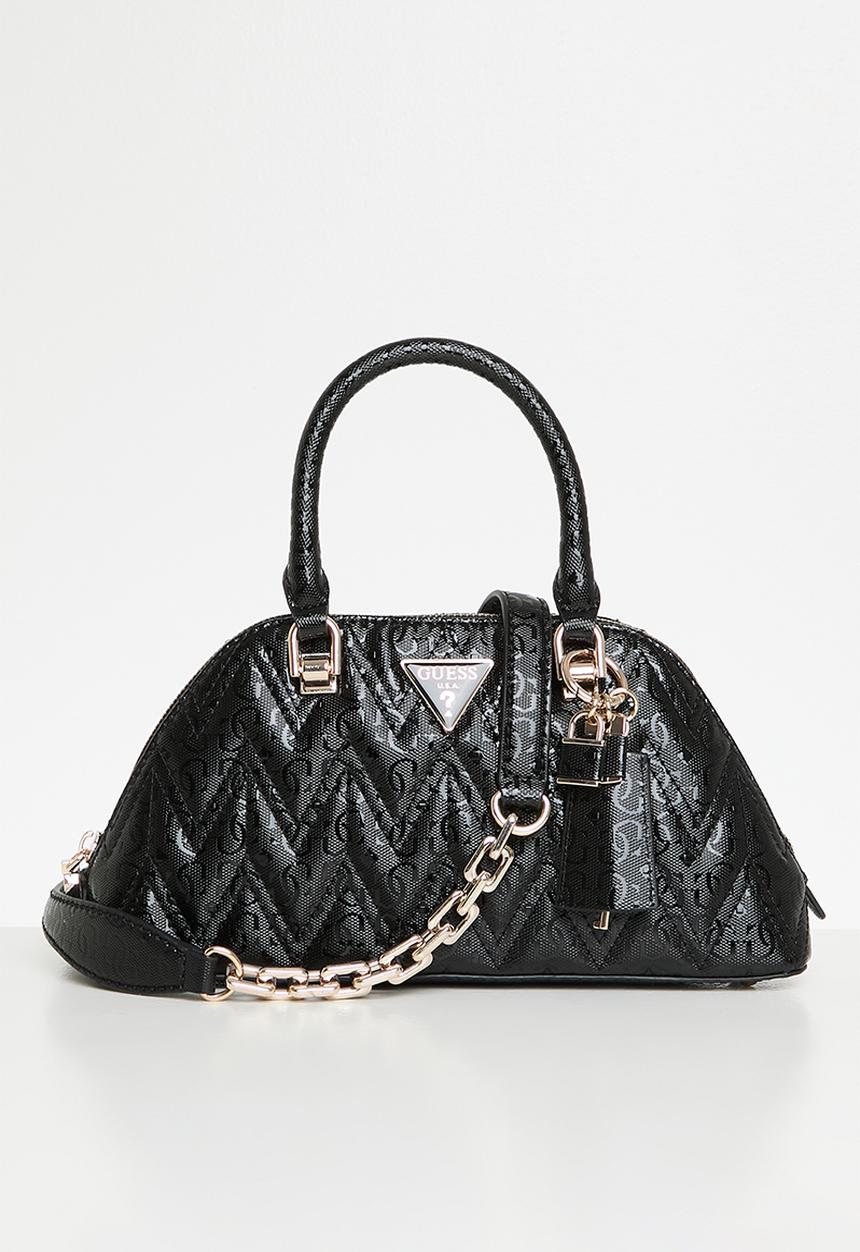 GUESS - Adelard dome satchel - black
