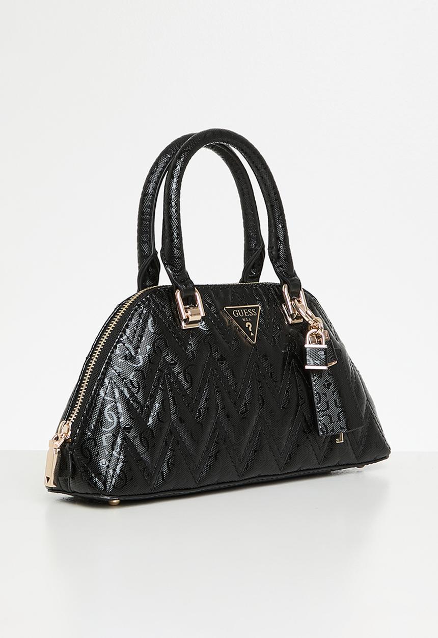 GUESS - Adelard dome satchel - black