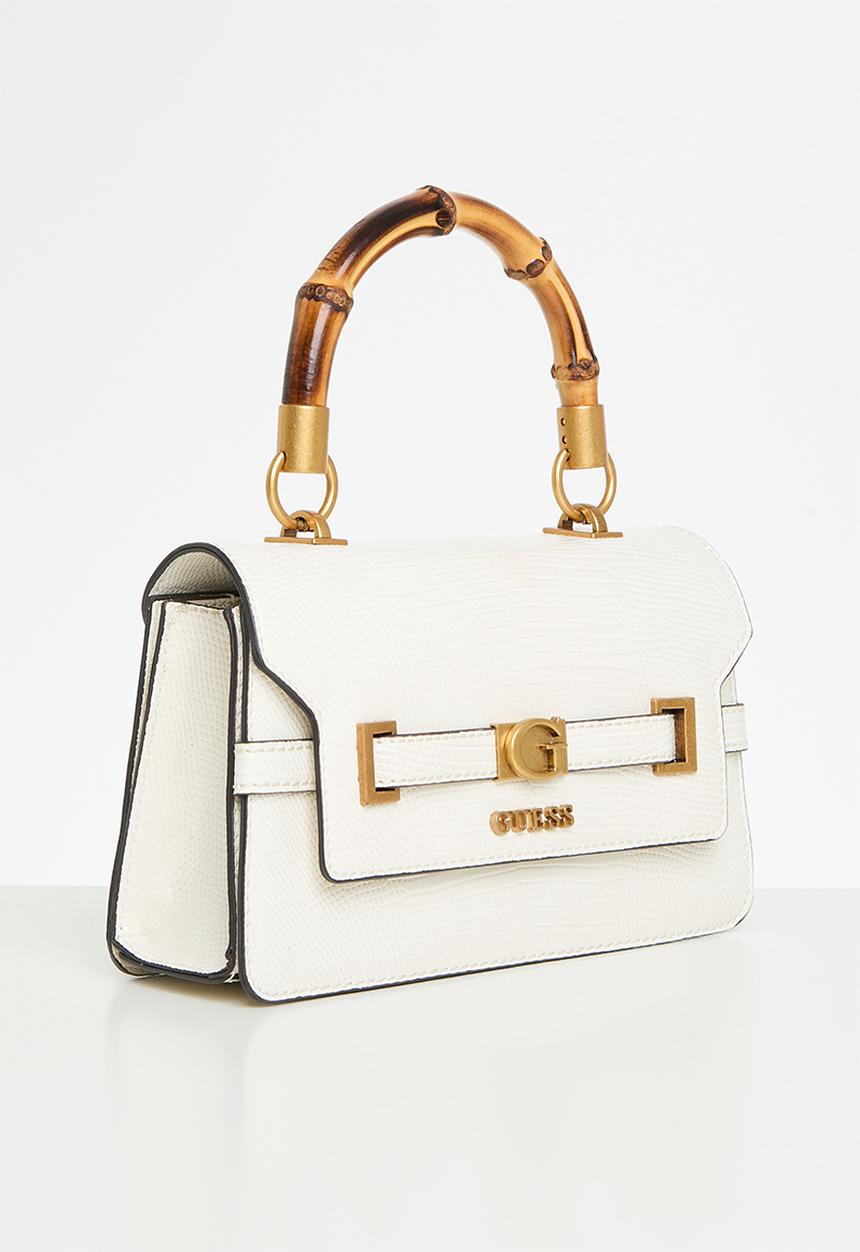 GUESS - Sibel tri comp top handle flap - stone