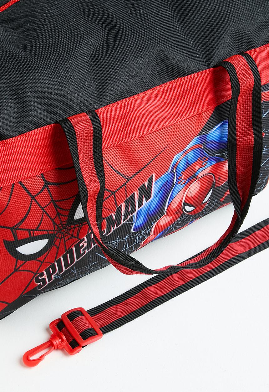 Pop Candy - Spiderman webbed value holdall - red & black