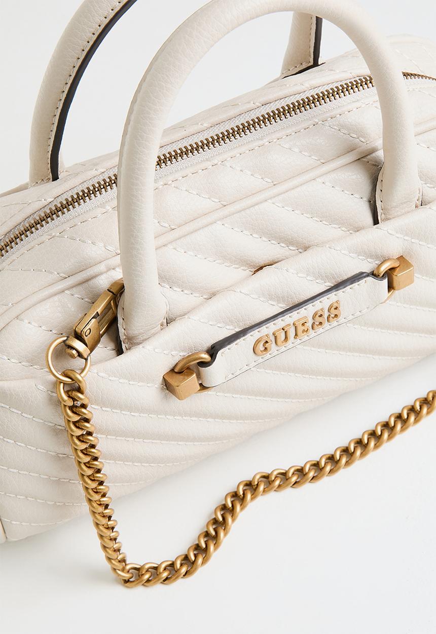 GUESS - Sela box satchel - bone