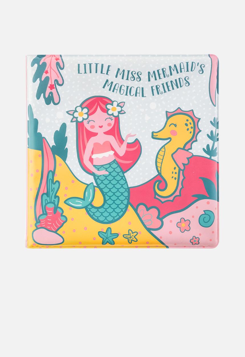 Stephen Joseph - Color changing bath book mermaid  - multi