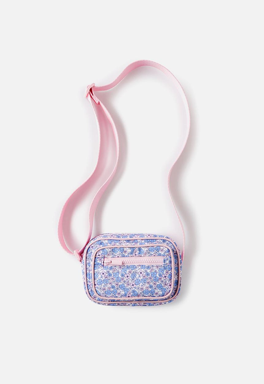 Cotton On - Ciara cross body bag - blush pink/betsy floral