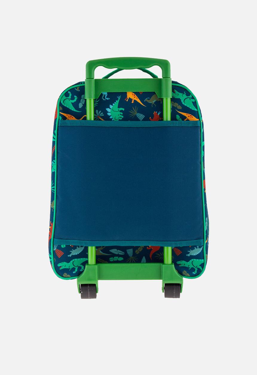 Stephen Joseph - All over print rolling luggage dino  - multi