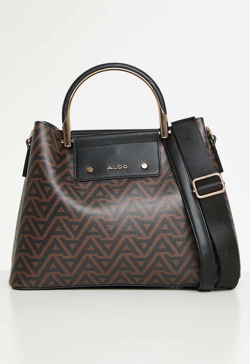 ALDO - Sloana tote bag - brown overflow
