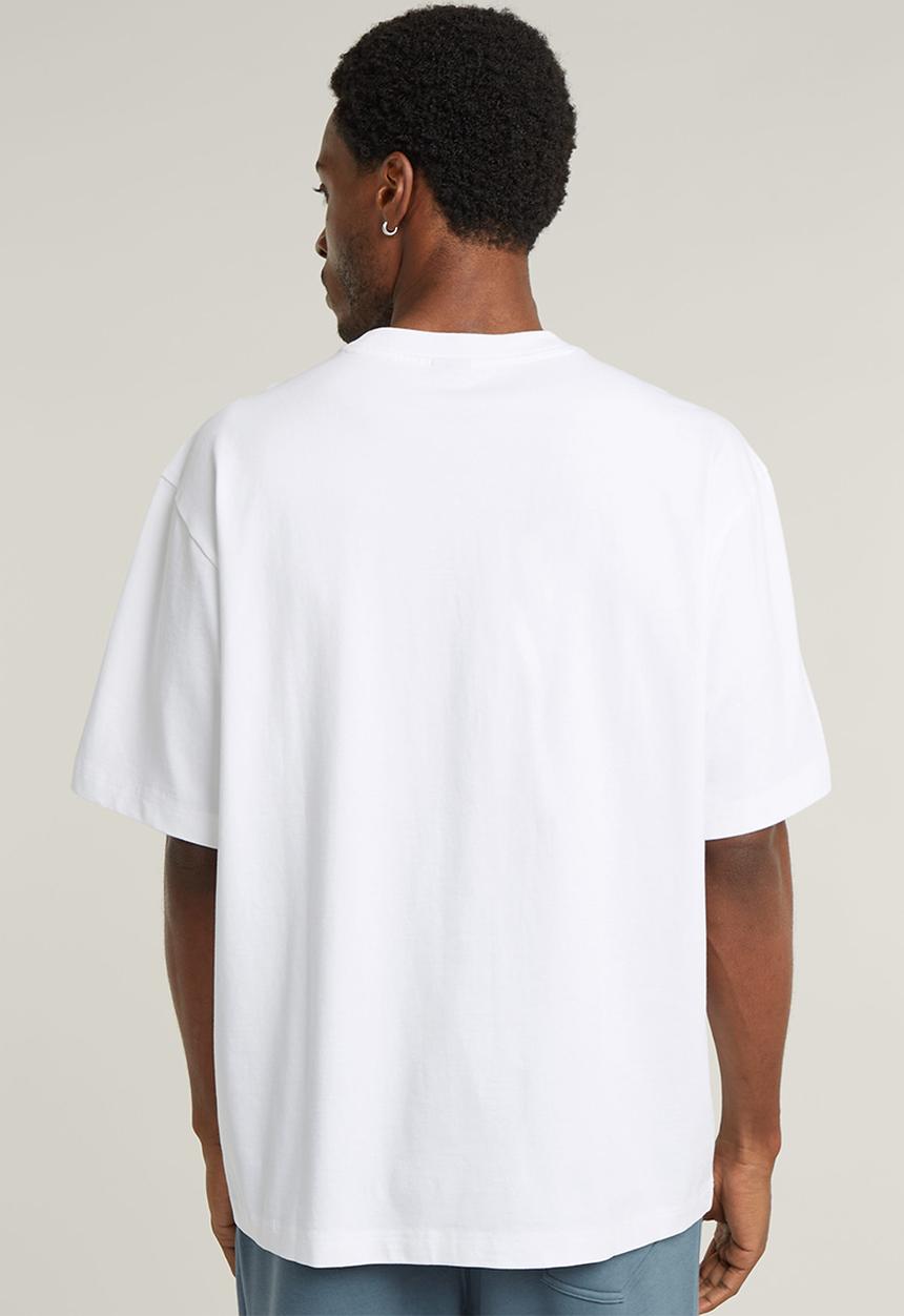 G-STAR - Mask gr boxy r t - white
