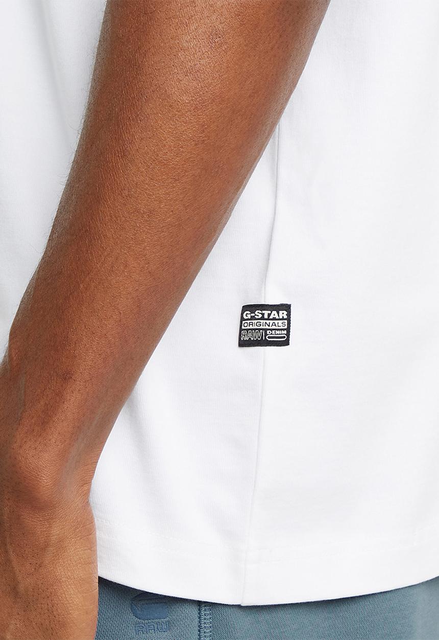 G-STAR - Mask gr boxy r t - white