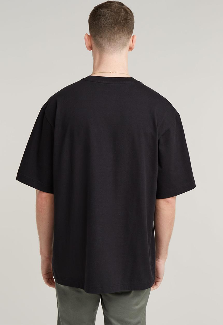 Mask gr boxy r t - dk black