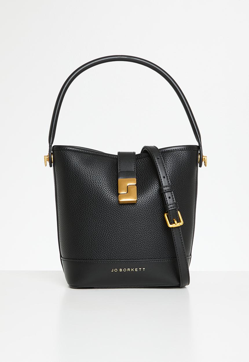 Jo Borkett - Chelsea bucket bag- black