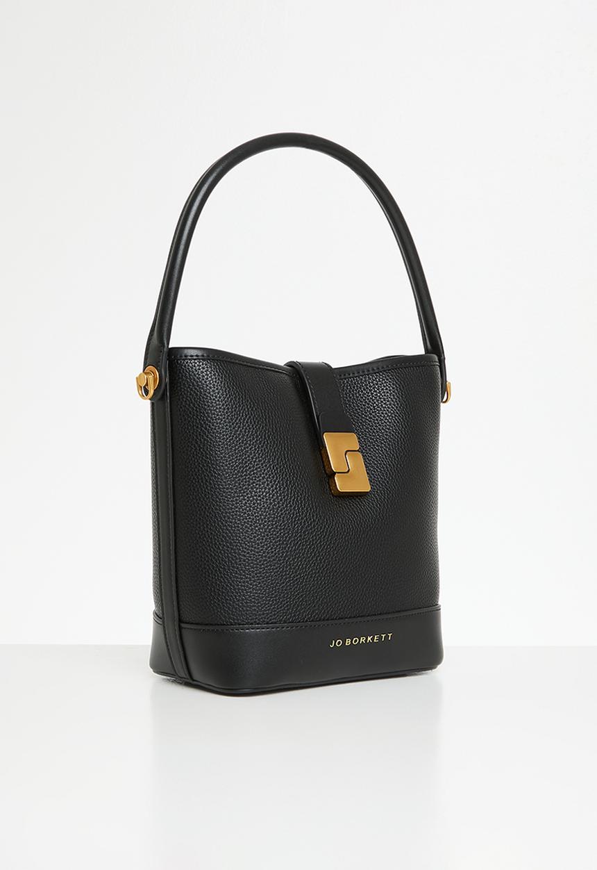 Jo Borkett - Chelsea bucket bag- black