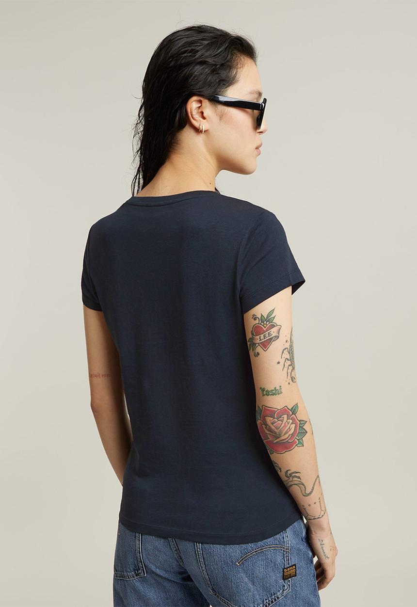 G-STAR - Eyben Slim V T 2.0 Wmn - Osaka Blue