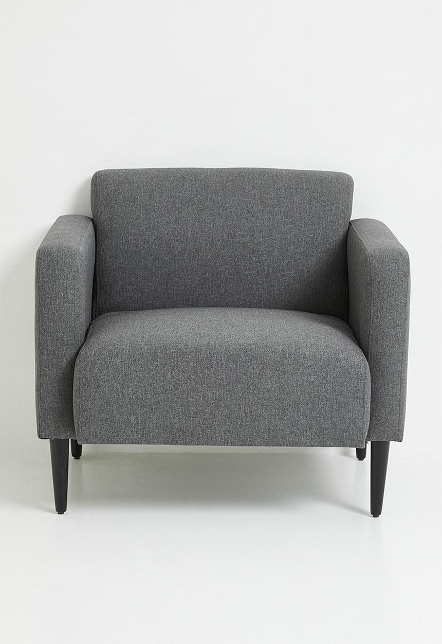 Sixth Floor - Kenzi armchair - Casa charcoal