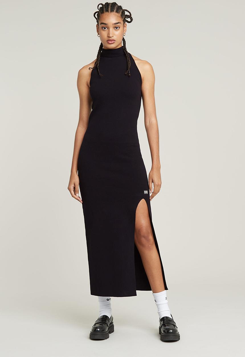 G-STAR - NY RAW slim dress s\l wmn - Black