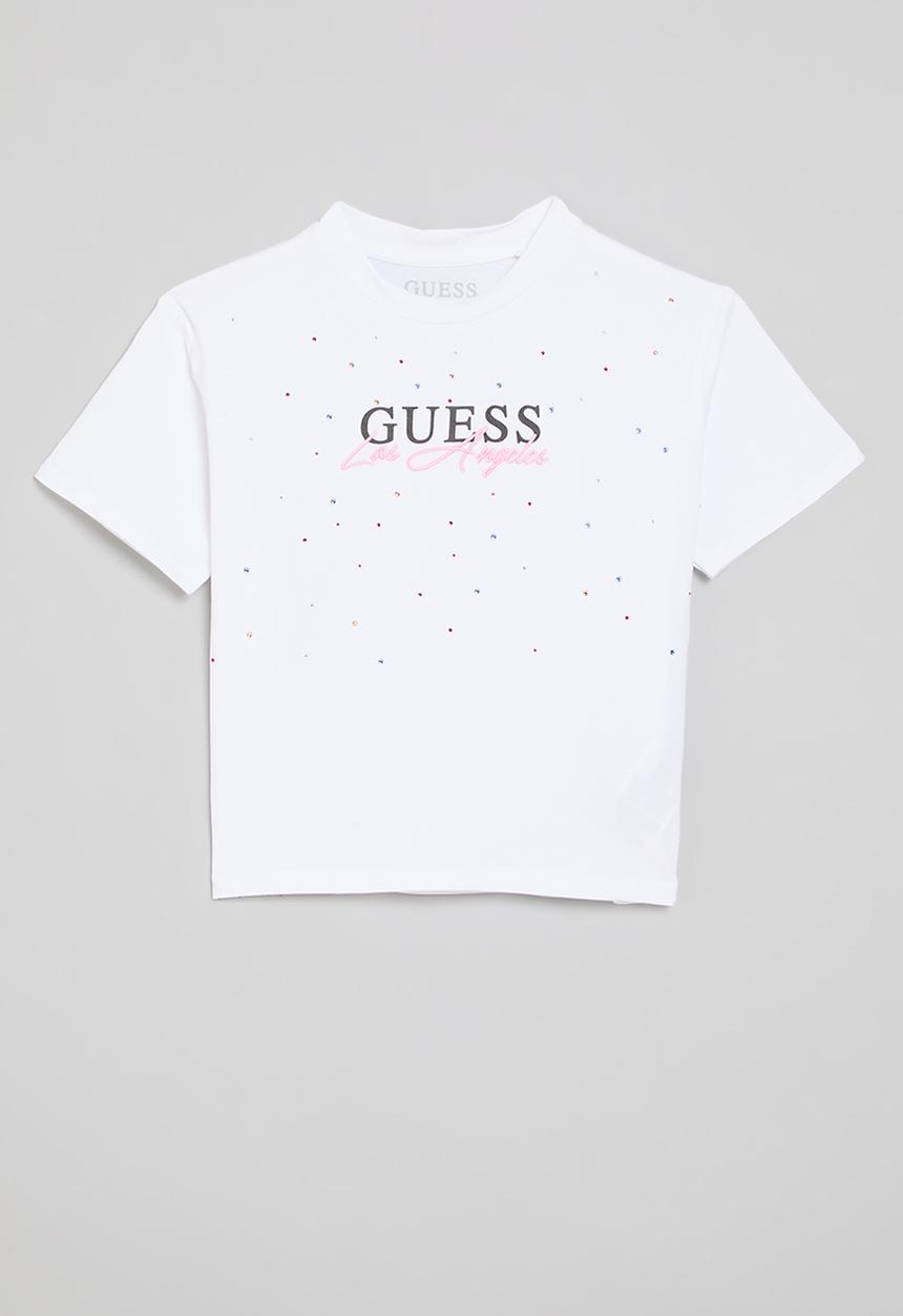 GUESS - Short sleeve T-shirt - pure white