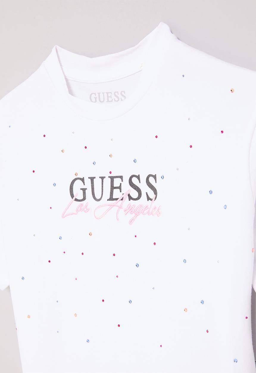 GUESS - Short sleeve T-shirt - pure white