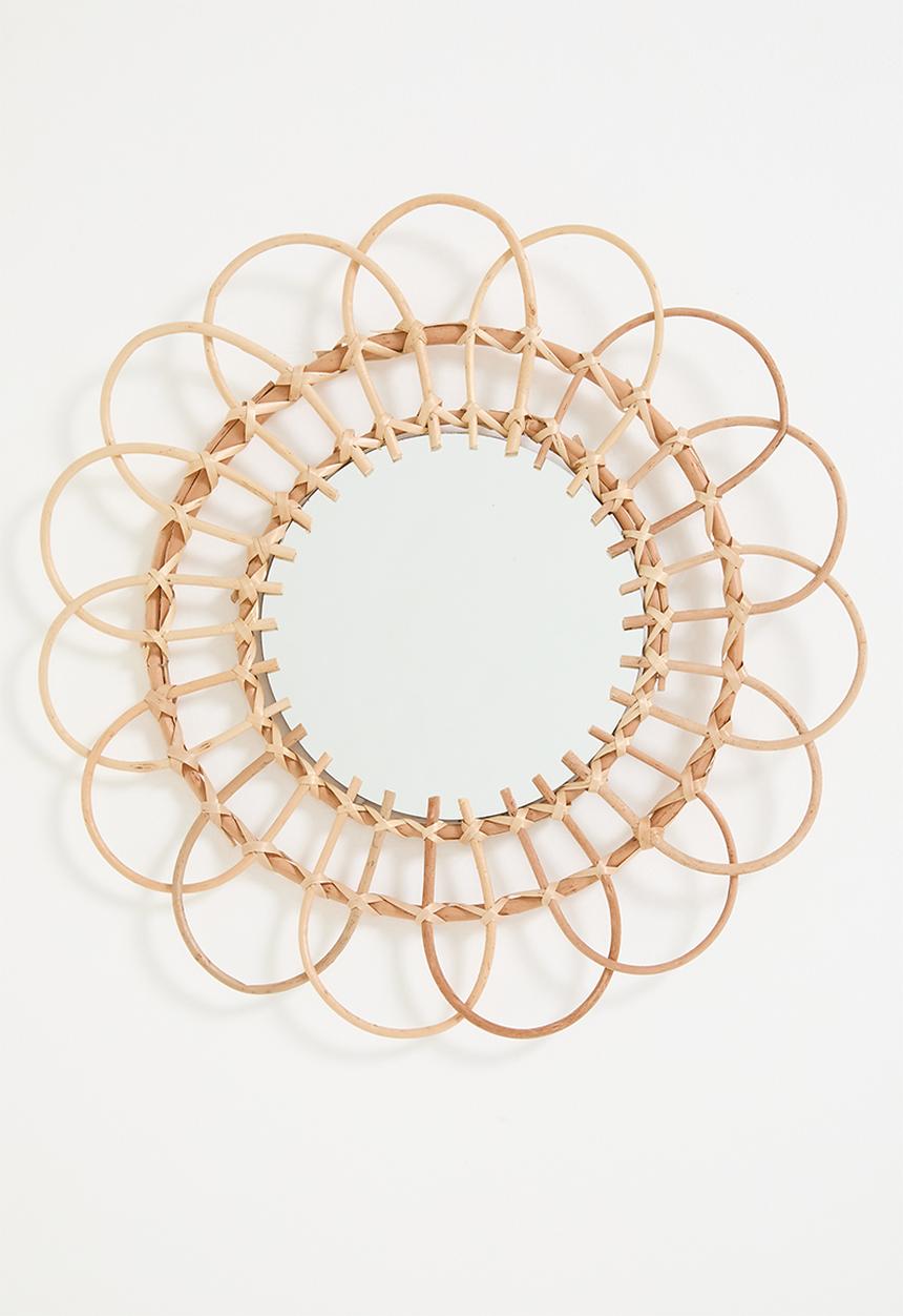 H&S - Flower shaped mirror - neutral