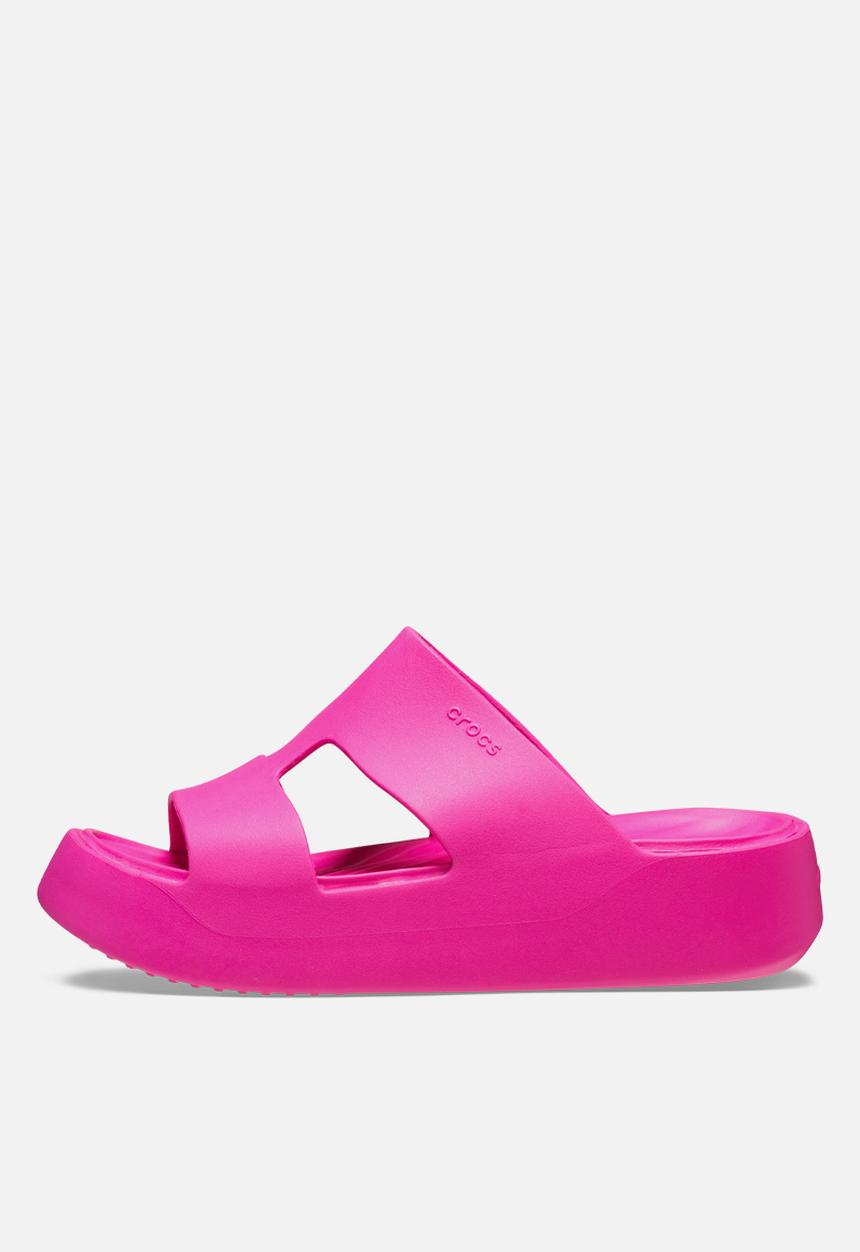 Crocs - Getaway platform h-strap - pink crush