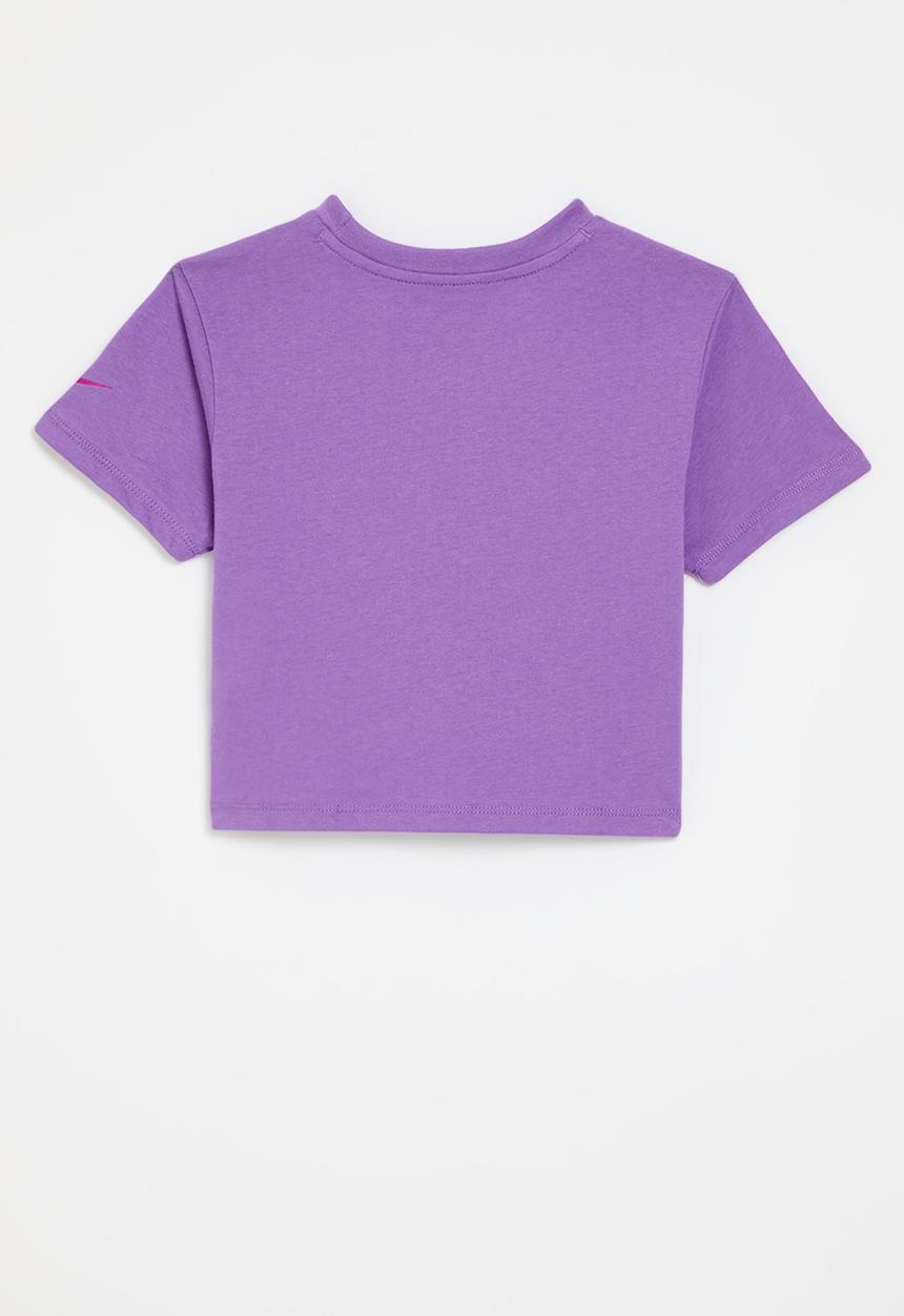 Nike - Nkg femme pop tee - black raspberry