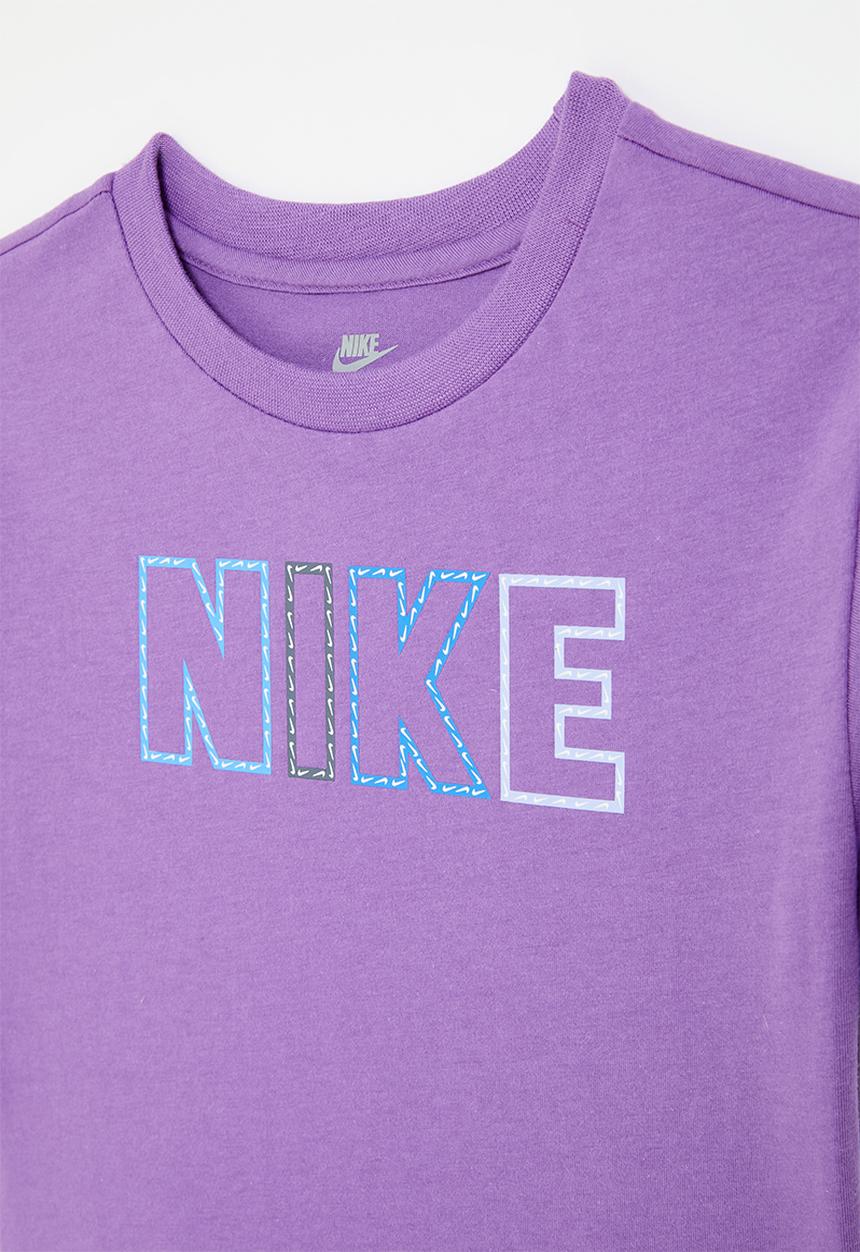 Nike - Nkg femme pop tee - black raspberry