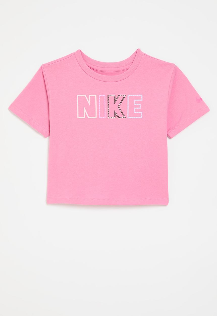 Nike - Nkg femme pop tee - magic flamingo
