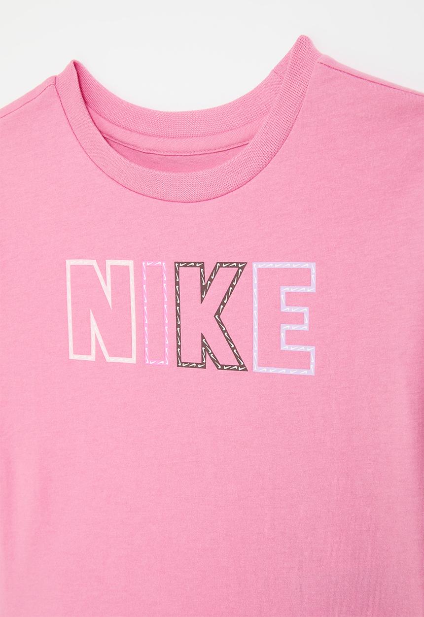 Nike - Nkg femme pop tee - magic flamingo