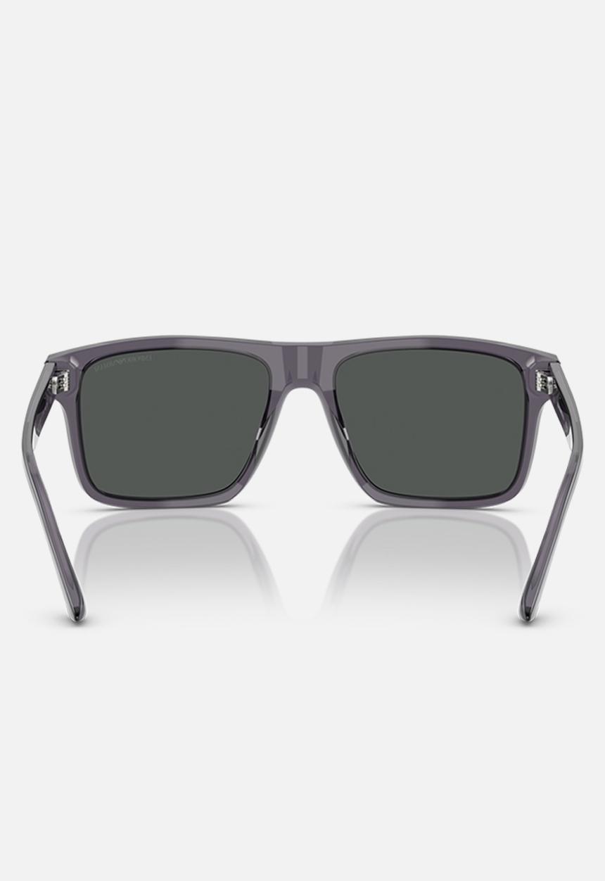 Emporio Armani - EA Square - Transparent Dark Grey