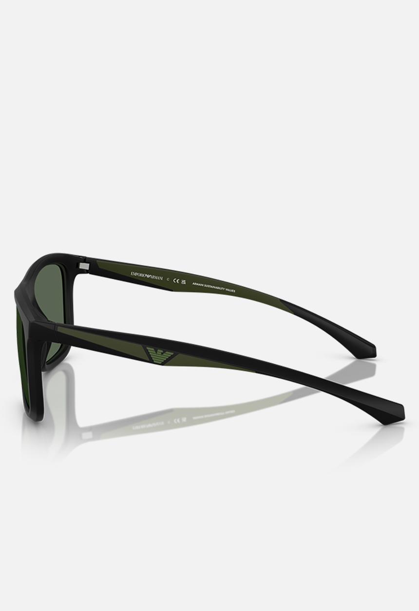 Emporio Armani - EA Square - Matte Black
