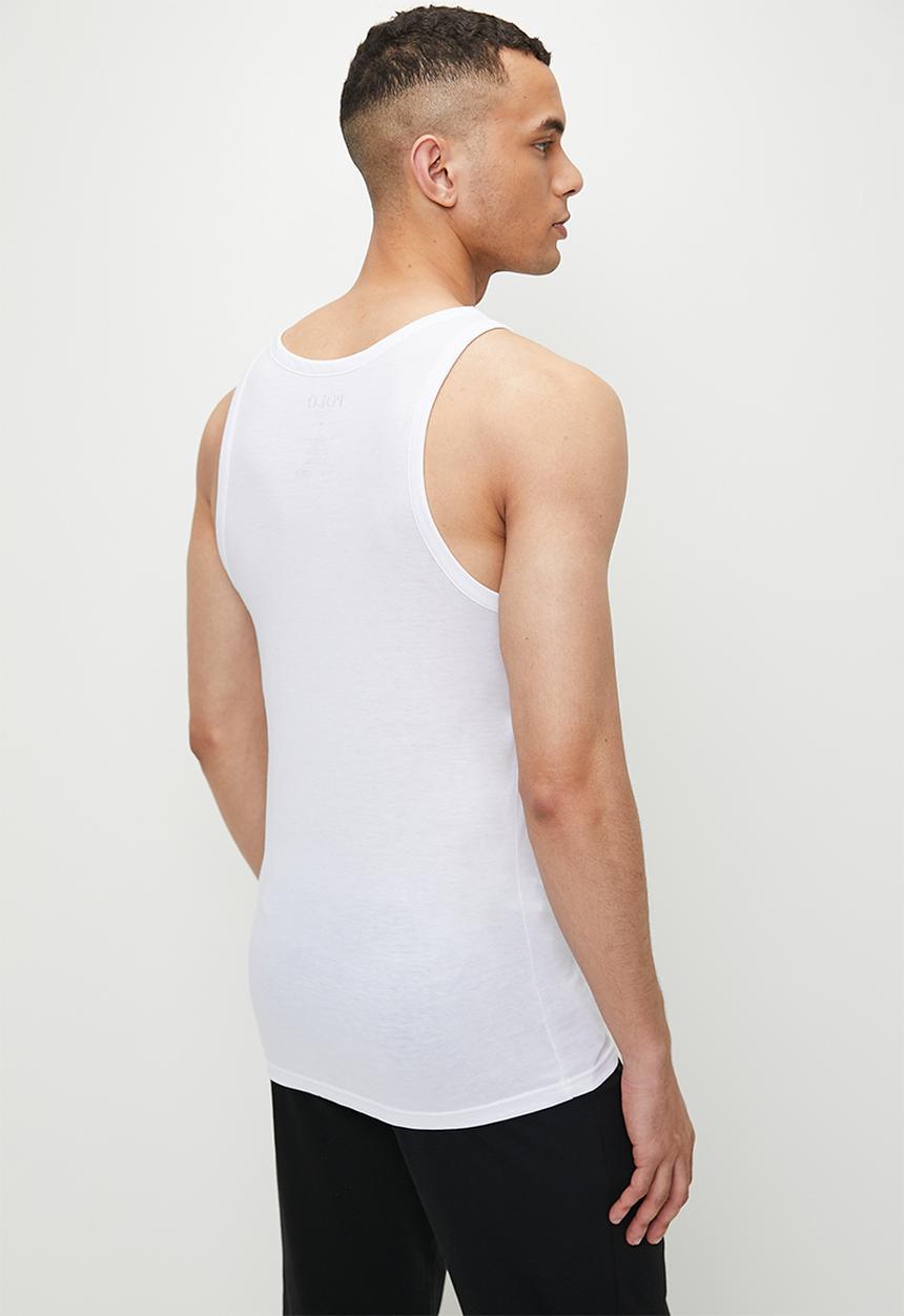 POLO - Vest 2 Pack - White