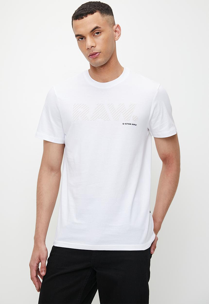 G-STAR - 3D Raw. Logo Slim R T S\S - White