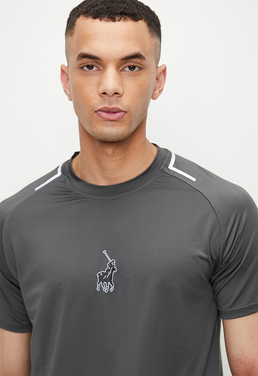 POLO - Ramo Sport Short Sleeve Tech Tee - Charcoal