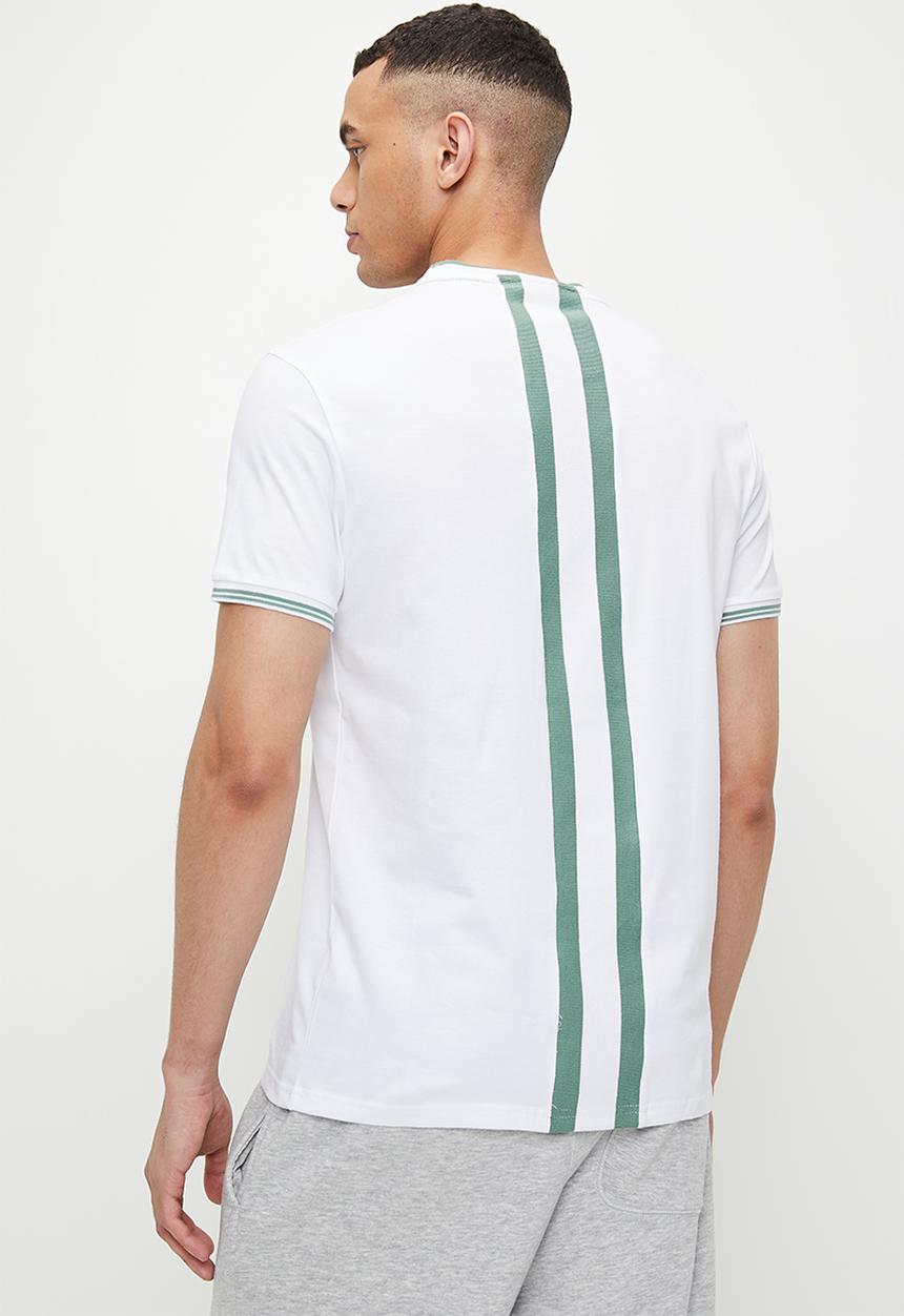 POLO - Clark Sport Short Sleeve Webbing Tee - White