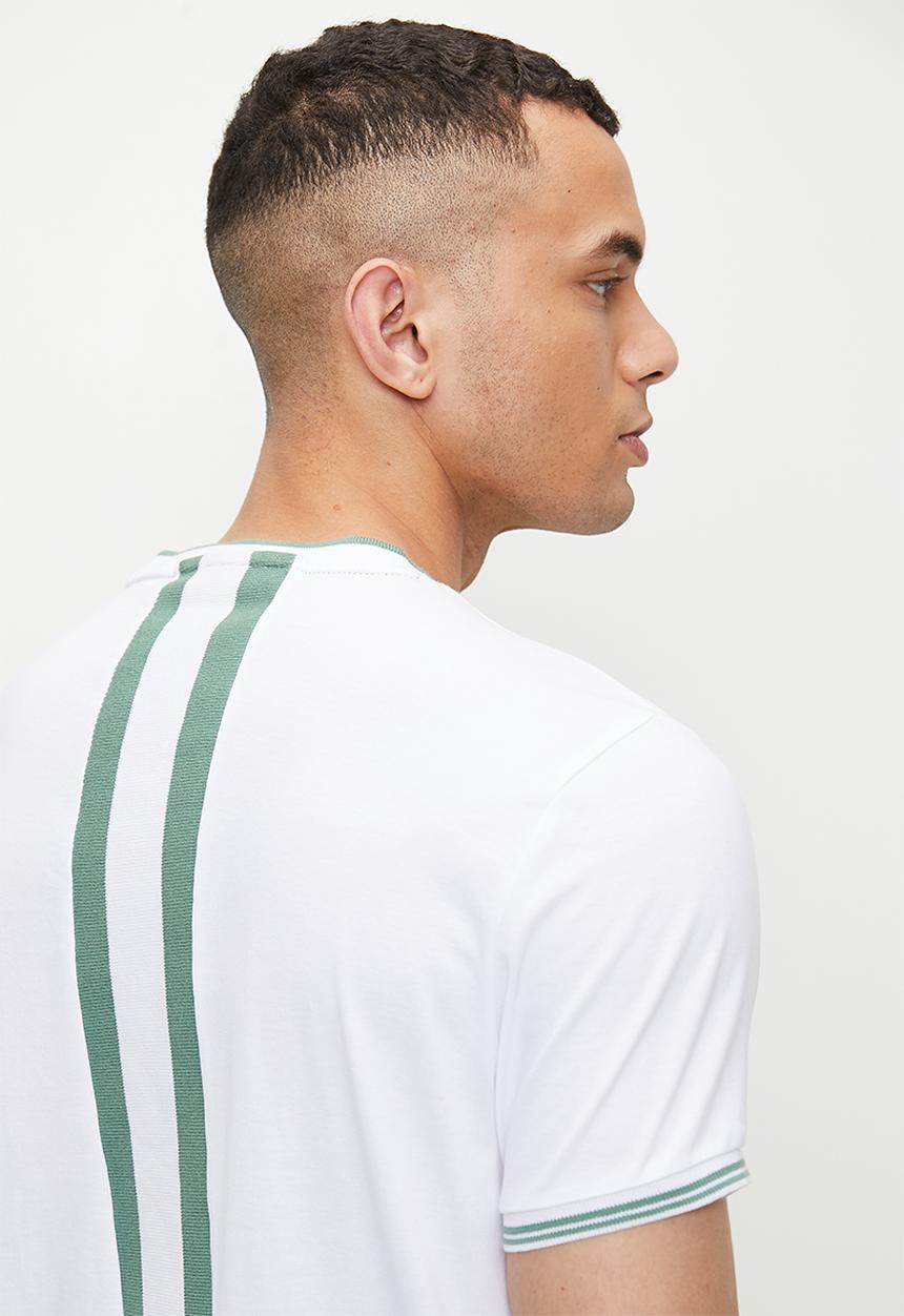 POLO - Clark Sport Short Sleeve Webbing Tee - White