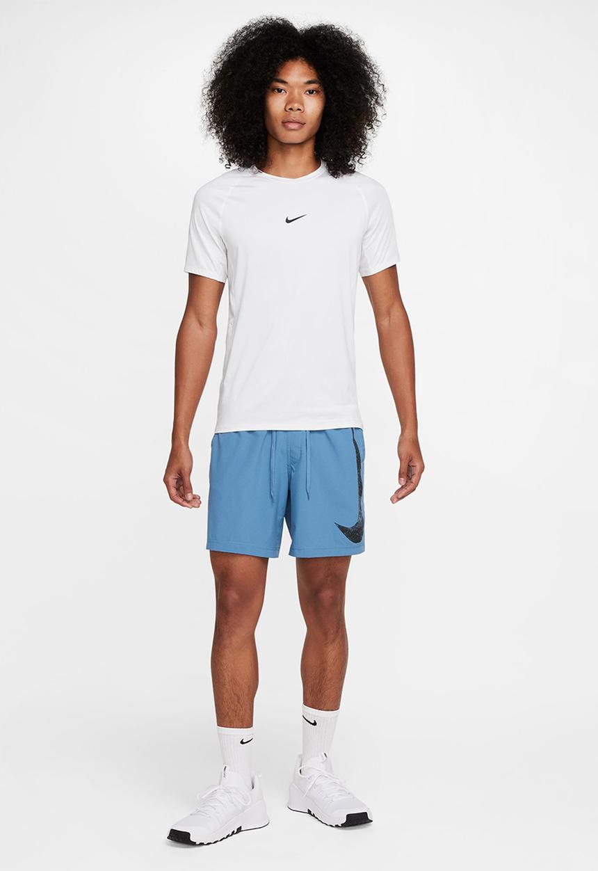 Nike - Dri-Fit Form Swoosh 7in Shorts - aegean storm