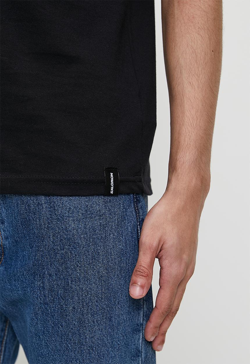Salomon - Bold short sleeve  tee - Black