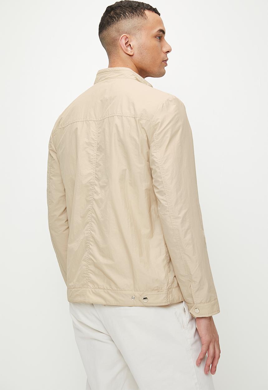 POLO - Harry Cotton Harrington Jacket - Stone