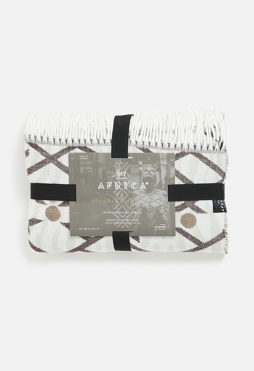My Africa - Himba Oyster - Grey/Cocoa