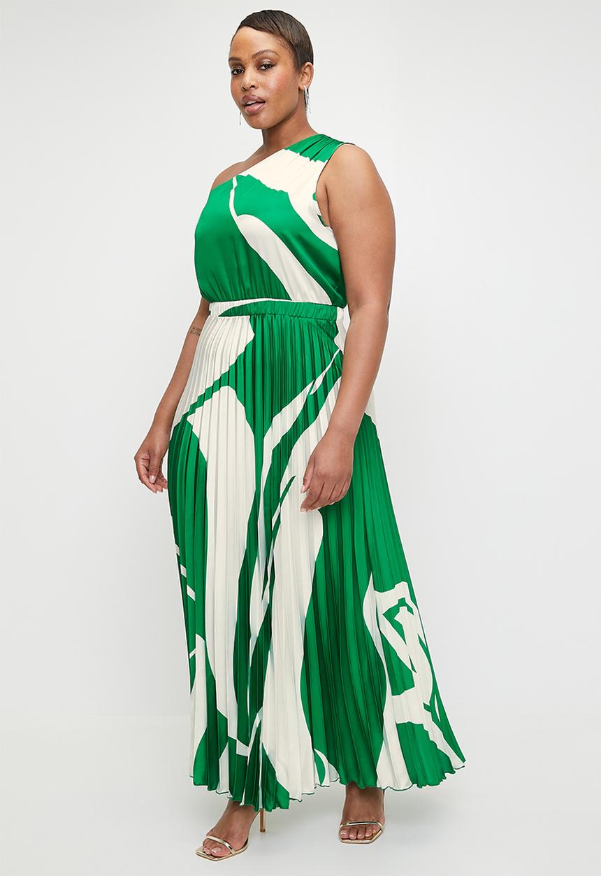 open lace back dress Colorblock Tiered Maxi Dress – New York & Company main image 1