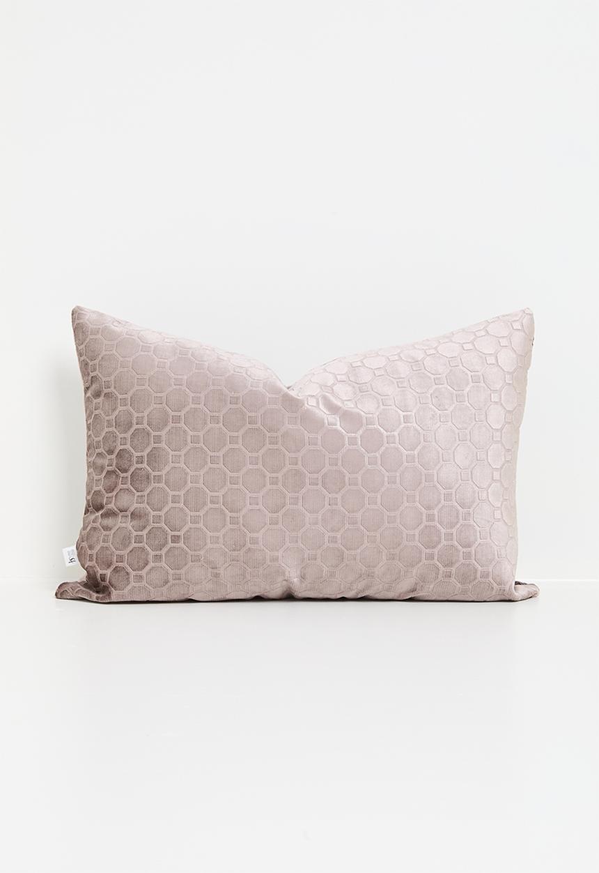 Sixth Floor - Octa velvet cushion cover - Taupe