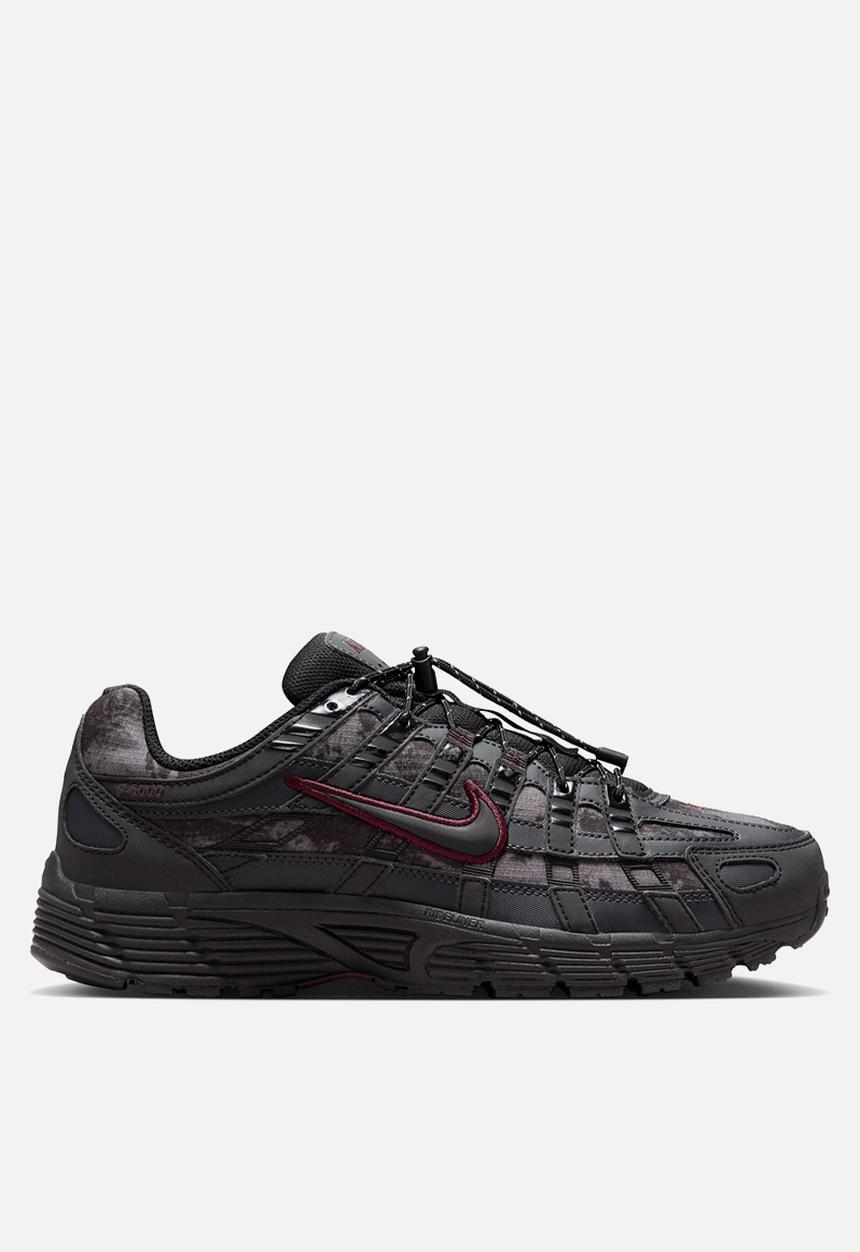 WMNS NIKE P-6000 - Black/Burgundy Crush-Midnight Navy-Black