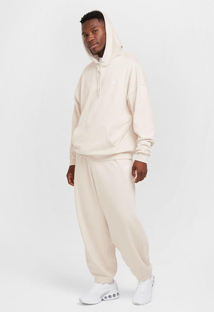 Nike - Nike Club Oversized French Terry Trouser - Lt Orewood Brn