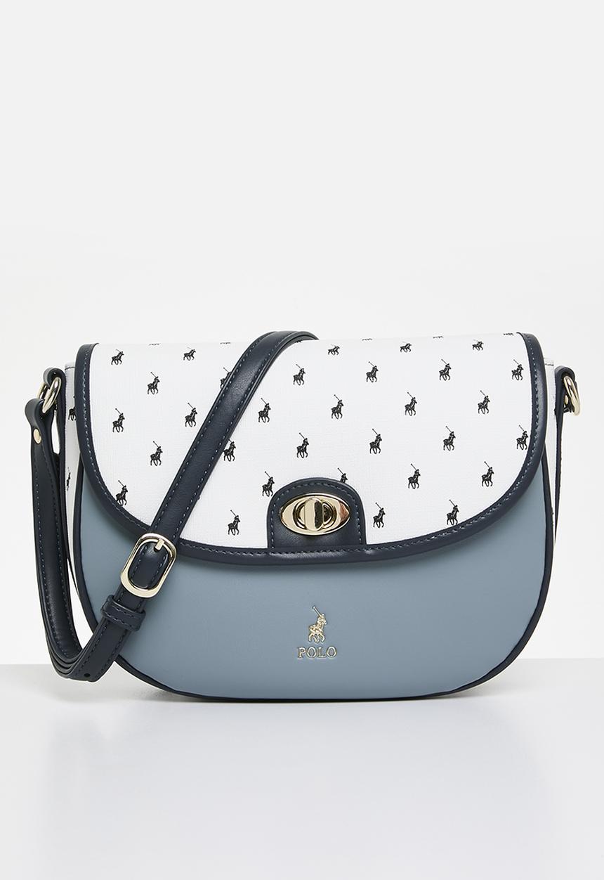 POLO - Casablanca sadle crossbody bag- blue