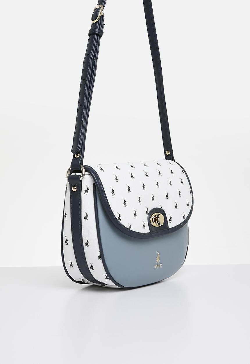 POLO - Casablanca sadle crossbody bag- blue