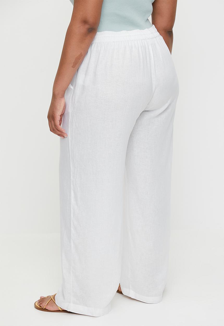 Cotton On - Plus Haven Wide Leg Pant - White