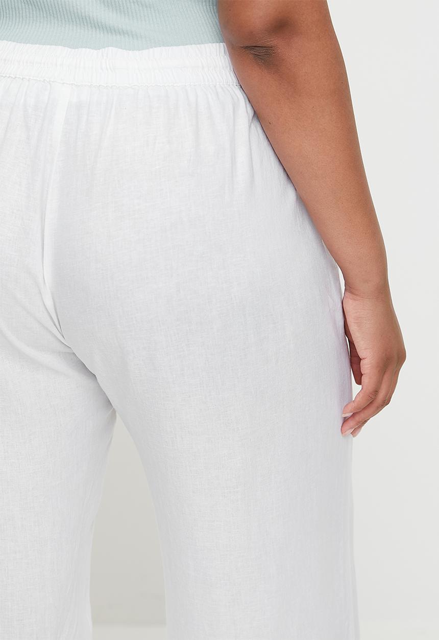 Cotton On - Plus Haven Wide Leg Pant - White