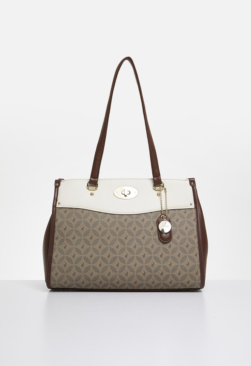 POLO - Preston tote bag-tan