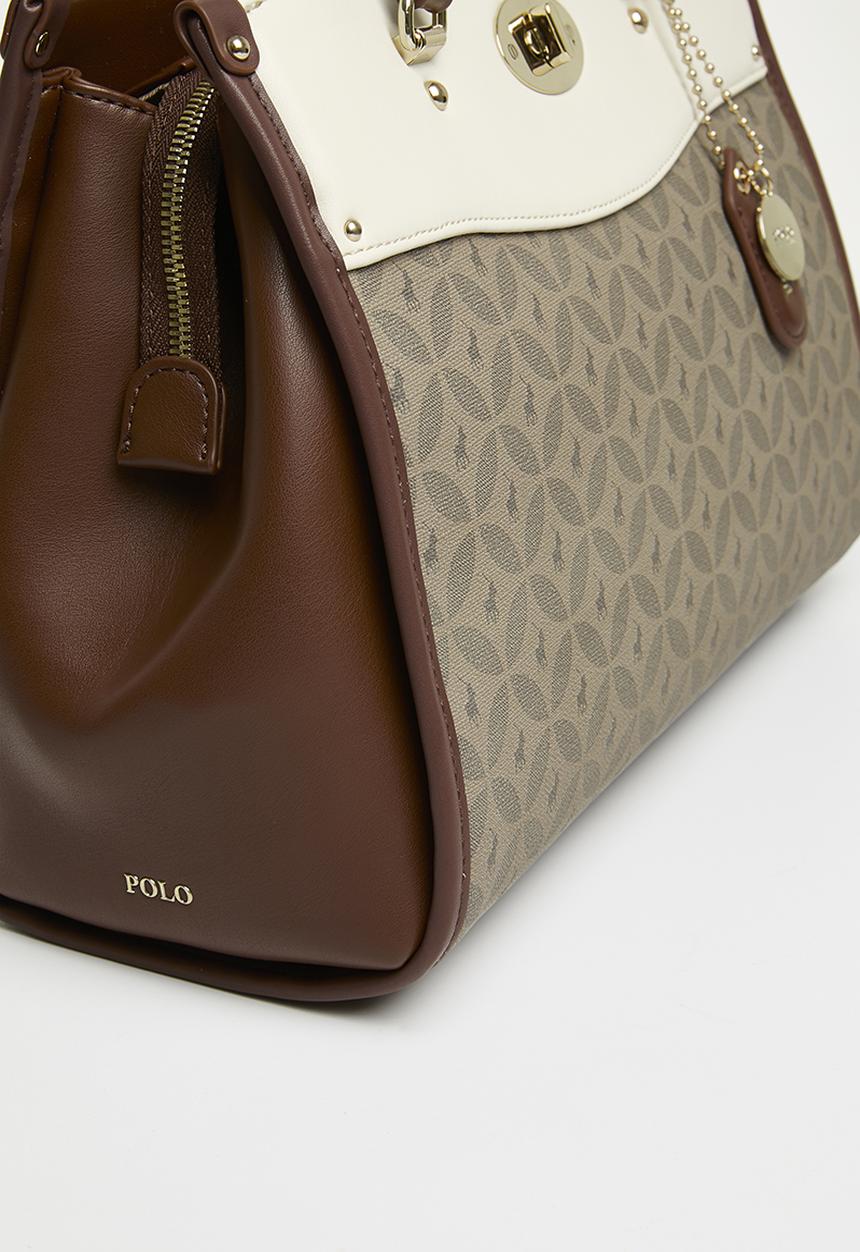 POLO - Preston tote bag-tan