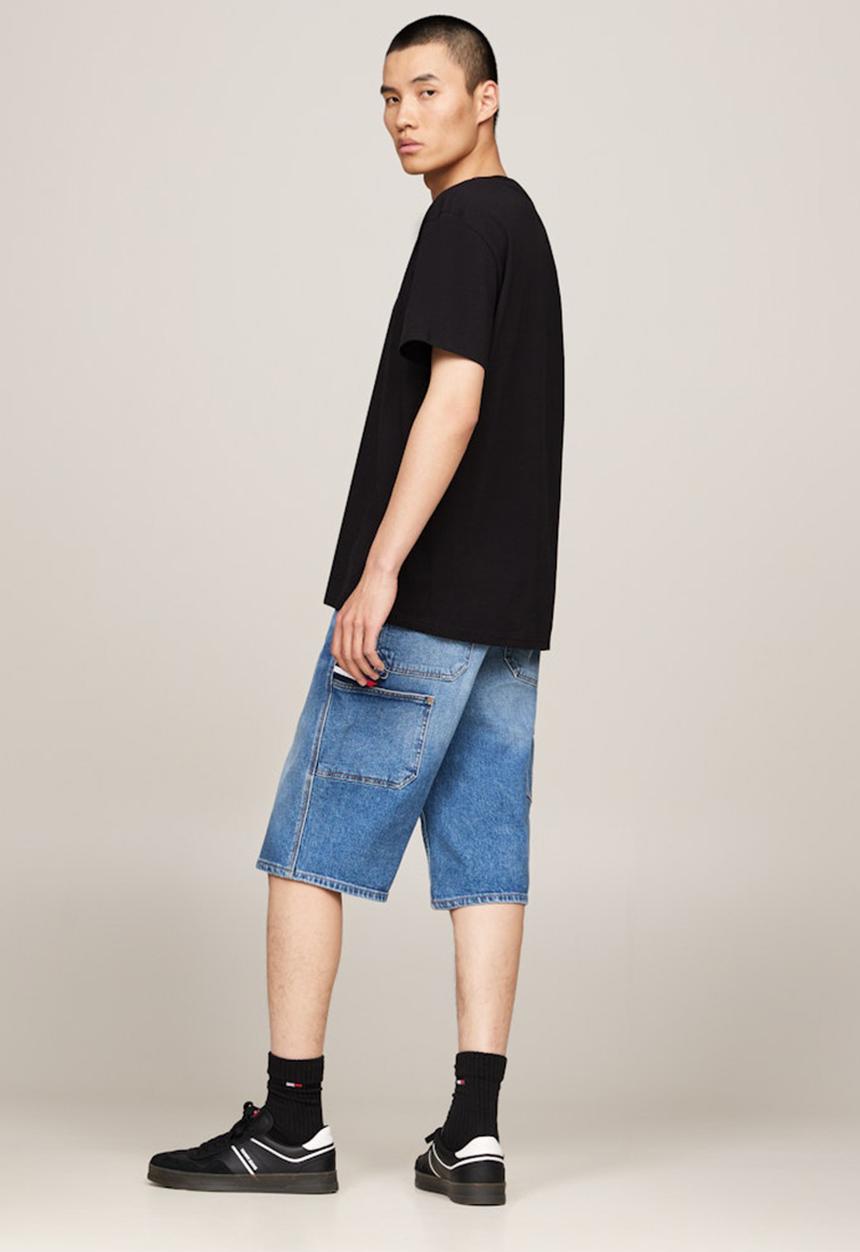 Tommy Hilfiger - Tjm reg tommy dna flag tee ext - black	