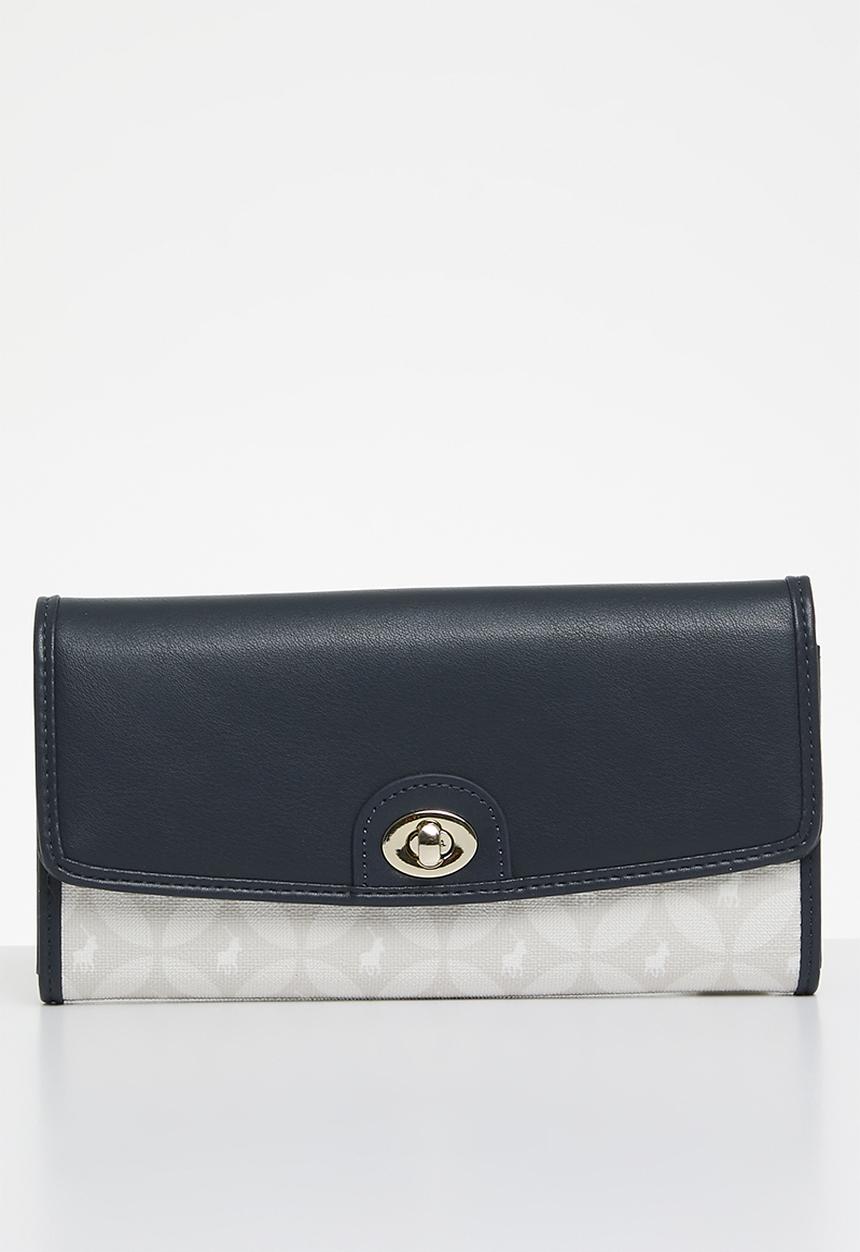 POLO - Preston clutch bag - navy