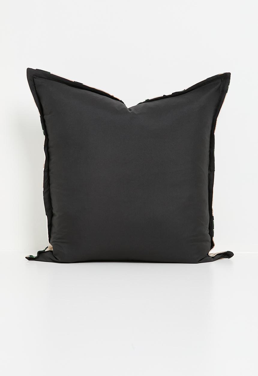 Grey Gardens - Summer dreaming cushion cover - green & ecru
